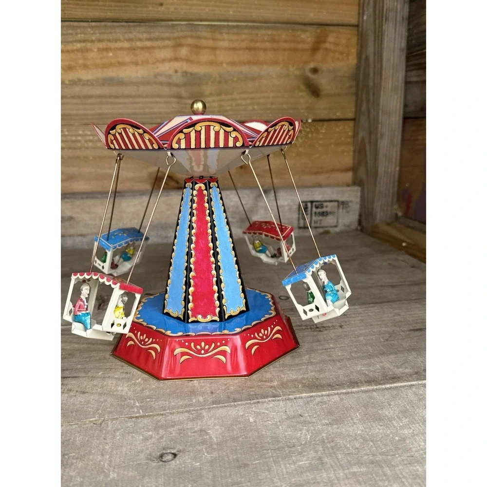 German Tin Litho Carousel / Merry Go Round (J.‎ W. Wagner / Brunn 2002)